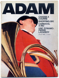 Adam 1963 N°278 Magazine for Men, 82 pages
