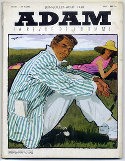 Adam 1958 N°247 Magazine for Men