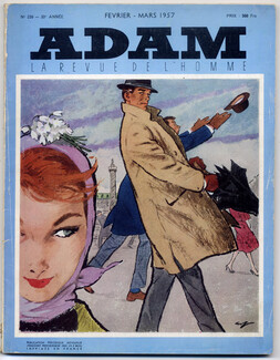 Adam 1957 N°239 Magazine for Men, Hof