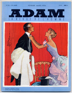 Adam 1956 N°233 Magazine for Men