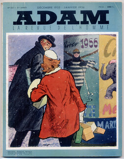 Adam 1955 N°232 Magazine for Men