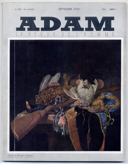 Adam 1950 N°200 Magazine for Men, Hunting, 134 pages