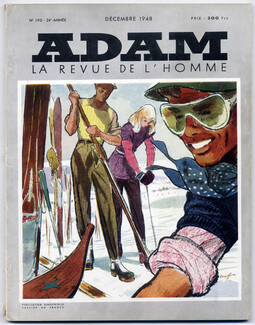Adam 1948 N°190 Magazine for Men, Fox-Hunting