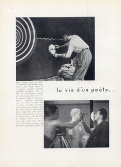 La vie d'un poète..., 1930 - Jean Cocteau First Movie, Theatre Scenery, 4 pages