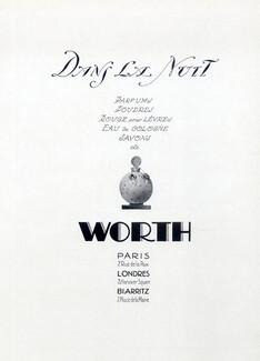 Worth (Perfumes) 1926 Dans La Nuit