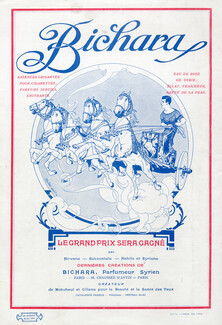Bichara (Syrian Perfumer) 1914 Nirvana, Sakountala, Nahila, Syriana, Félix Jobbé-Duval