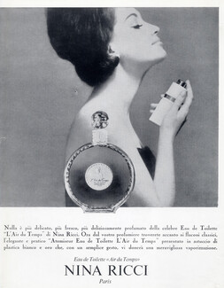 Nina Ricci (Perfumes) 1964 L'Air Du Temps