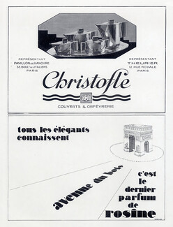 Rosine (Perfumes) 1926 Avenue du Bois, Arc De Triomphe
