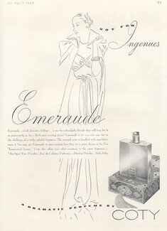 Coty (Perfumes) 1937