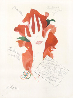 Jean Desprez (Perfumes) 1947 Leon Leyritz, Votre Main...