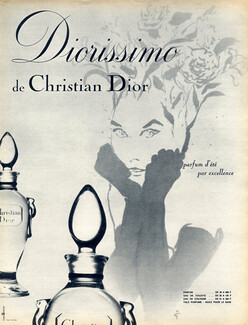 Christian Dior (Perfumes) 1964 René Gruau, Diorissimo