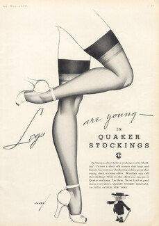 Quaker (Stockings Hosiery) 1938