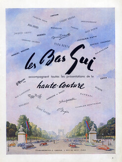 Bas Gui (Hosiery, Stockings) 1951 Champs-Elysées
