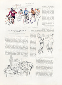 Les Six-Jours Cyclistes de Paris, 1932 - Geo Ham Vélodrome d'hiver, Texte par Gabriel Hanot, 4 pages