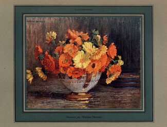 Marthe Moisset 1925 Soucis, Flower