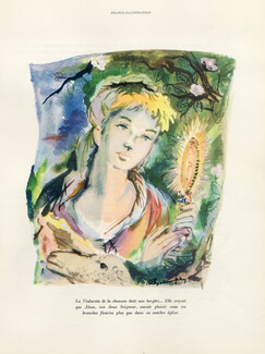 Jean Reschofsky 1950 Shepherdess