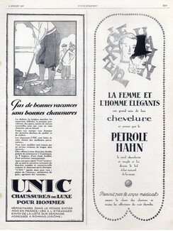 Unic (Shoes) 1927 Golf, Pétrole Hahn