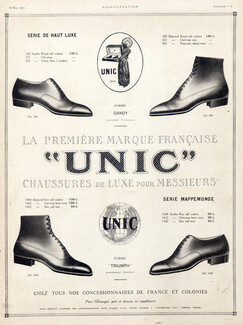 Unic (Shoes) 1923 Leonetto Cappiello