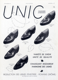 Unic (Shoes) 1935 Soulier Derby