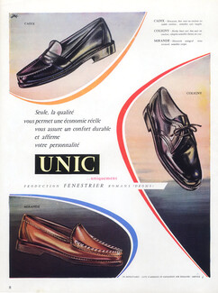 Unic (Shoes) 1954 Jean Mercey