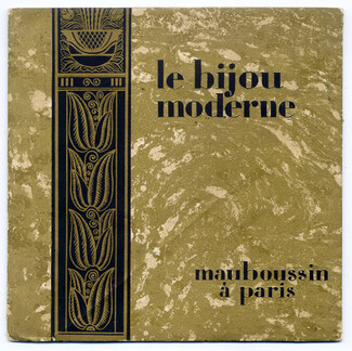 Mauboussin (Jewels) 1925 Le Bijou Moderne, Catalogue 12 Pages, Art Deco, 12 pages