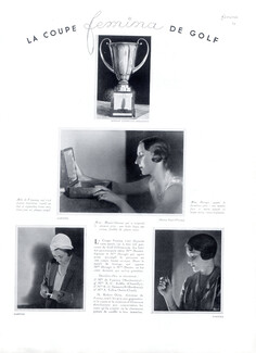 Cartier (Jewels) 1931 Coupe Femina Golf, Robert Linzeler-Aregnson (Coupe)
