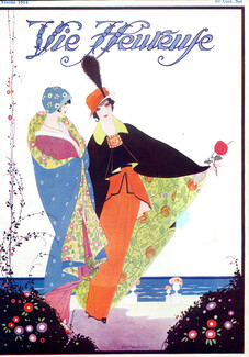 Umberto Brunelleschi 1914 Elegant Parisienne, Fashion