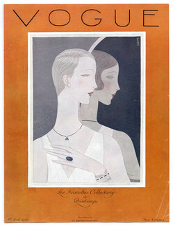 Eduardo Garcia Benito 1926 Art Deco, Vogue Cover