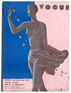 Eduardo Garcia Benito 1930 Vogue Cover