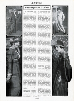 Nicole Groult (Couture) 1913 Photos Henri Manuel