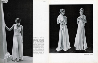 Madeleine Vionnet 1930 Evening Gown Photos George Hoyningen-Huene