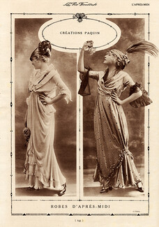 Paquin (Couture) 1914 Afternoon dresses Photo Talbot