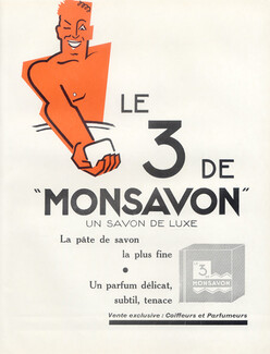 Monsavon (Soap) 1930 Jean Carlu