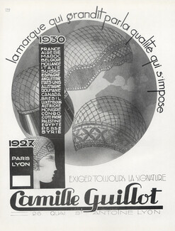 Camille Guillot 1930 (Combs) Ad
