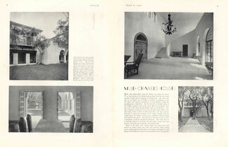 Mlle Chanel's House, 1930 - Chanel's Riviera House Provençal Style, Interior Decoration