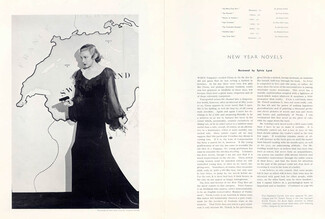 Madeleine Caroll 1936 Dress by Joe Strassner, The Secret Agent, Photo Otto Dyar
