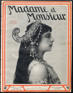 Mata Hari (Exotic Beauty) 1905 Cover, Portrait, Hindu Dancer