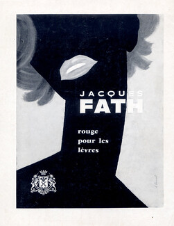Jacques Fath (Cosmetics) 1962 Lipstick, D. Bonnaut