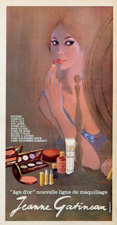 Jeanne Gatineau (Cosmetics) 1966 Making-up, Lipstick
