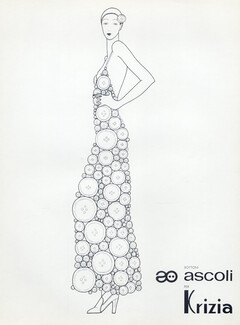 Krizia (Couture) 1972 Ascoli, Buttons