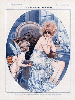 Maurice Millière 1919 Eros Heart, Nightie
