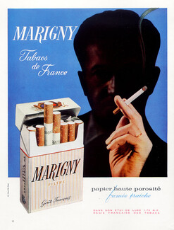 Marigny (Cigarettes, Tobacco Smoking) 1957