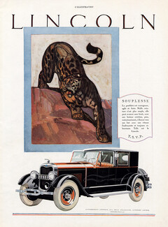 Lincoln (Cars) 1927 "Souplesse" panther, Jouve