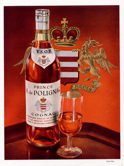 Prince H. de Polignac (Brandy, Cognac) 1948 V.S.O.P