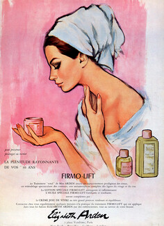 Elizabeth Arden (Cosmetics) 1967 (Pink Version B) Firmo-Lift