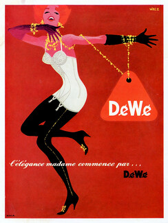 Déwé (Lingerie) - Corselette, Walz