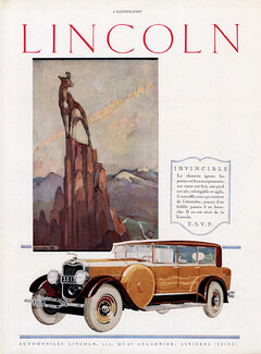 Lincoln (Cars) 1927 "Invincible" Renée Jullien