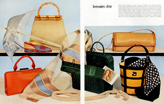 Dona Greco, Hermès, Violette Cornille, Roger Model 1953 Handbags