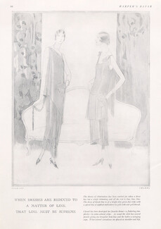 Chanel & Madeleine Vionnet 1924 Malaga Grenet, Evening Gowns