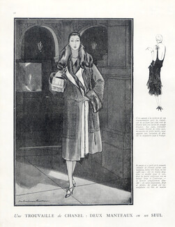 Chanel (Couture) 1925 Lee Creelman Erickson, Coat, Evening Gown